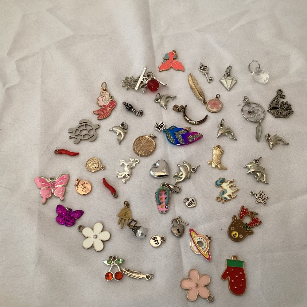 Small charms and pendants lot B
